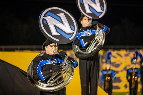 Nolensville High tuba players